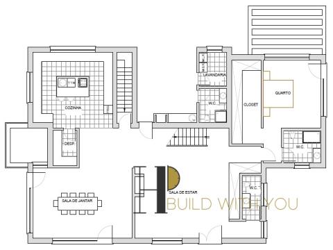 GLACIAR - Moradia T4+1 com 3 pisos – contemporânea