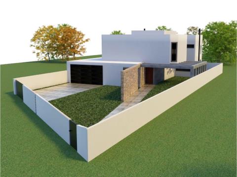 Terreno Aveiro com projeto aprovado para moradia de arquitetura moderna
