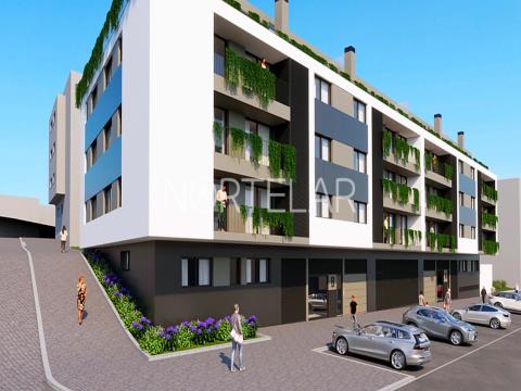 Novos Apartamentos T2 em Baguim do Monte, Gondomar, c/ garagem e varanda