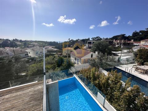 Villa avec vue sur la mer, située à Malveira da Serra