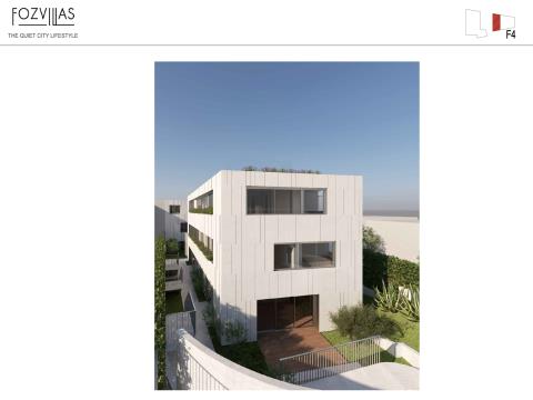 Villa T3 em Duplex com jardim privativo a estrear na Foz do Porto