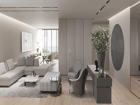 Apartamento T2+1 Novo de Luxo com varanda localização privilegiada em São Cosme Gondomar