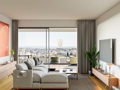 Apartamento T2 em condomínio privado de luxo, à venda em Leça da Palmeira, Porto