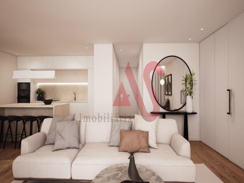 1 bedroom apartment, located in the Santo António Building, in the center of Lousada.