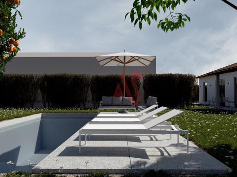 Terreno con progetto approvato per t3 alloggi con camera singola a Briteiros, Guimarães