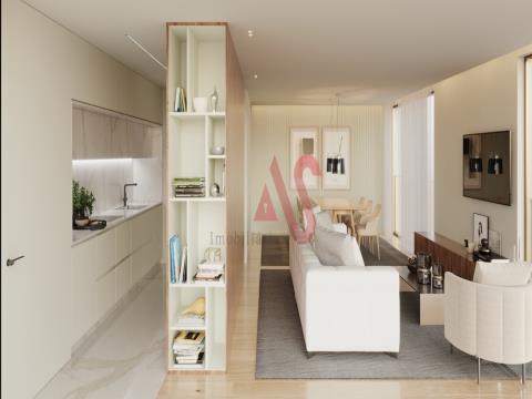 Apartamento de 2 dormitorios en la urbanización Douro Atlântico III, en Vila Nova de Gaia