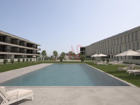 Apartamento de 2 dormitorios en urbanización cerrada con piscina, en Apúlia, Esposende