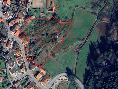 Land with PIP approved for 23 semi-detached houses in Ordem, Lousada