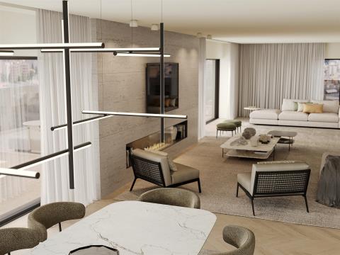 Luxuriöse 3-Zimmer-Wohnung zum Verkauf in Fraião, Braga