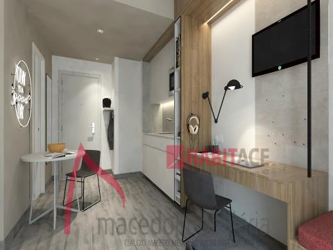 apartament T0 for investment in Gualtar U.Minho, up to 6% profitability