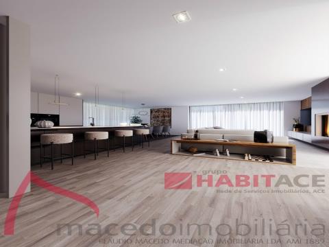 3 bedroom single storey house for sale in Priscos, Braga.  Characteristics: - Kitchen equipped with