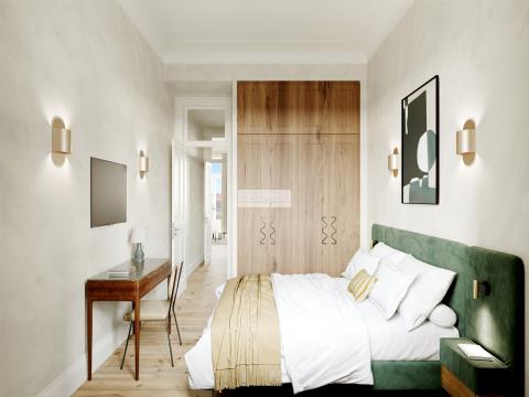 Apartamento turístico de Luxo T1 com rendimento, no centro de Lisboa