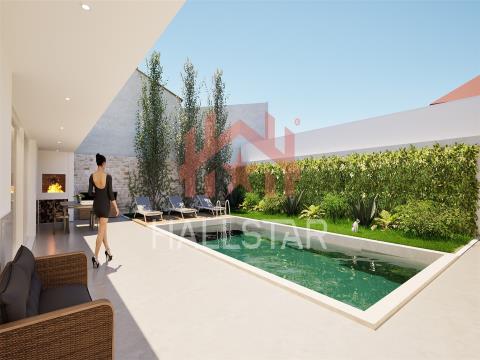 T4 House / Under Construction / Equipped Kitchen / Underfloor Heating / Swimming Pool / Arrabal