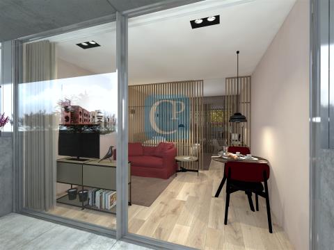Apartamento T1 no empreendimento Oporto Metropolitano