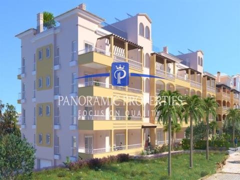 Luxury and modern styled two bedroom apartments under contruction.