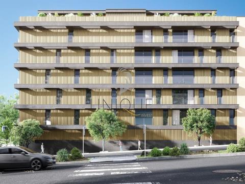 Apartamento T4 dúplex em construção no centro de Aveiro