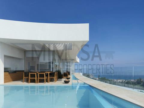 Luxury 4 bedroom villas with sea view in Praia da Luz, Lagos