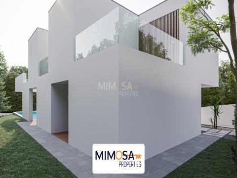 4 bedroom villa under construction near Porto de Mós Beach - customize your dream home!