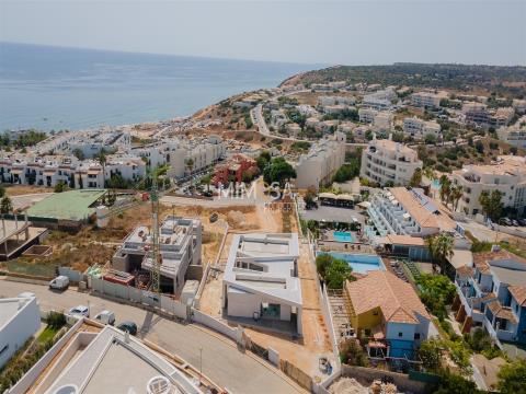 Luxe T4-villa met uitzicht op zee in Porto de Mós, Lagos