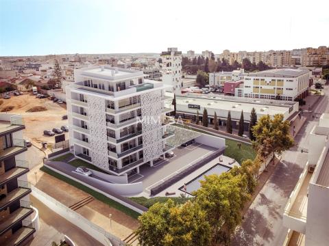 Moderno apartamento de 2 dormitorios en construcción en Portimão