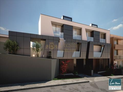 Maison avec 2 suites en construction à Azurém, Guimarães