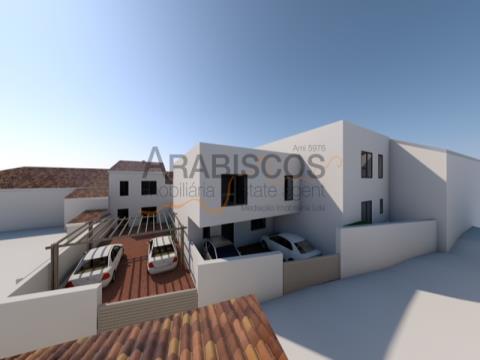 Projeto Arquitetura Aprovado - 3 Moradias - Terreno - Montes de Alvor - Alvor - Algarve - Portugal