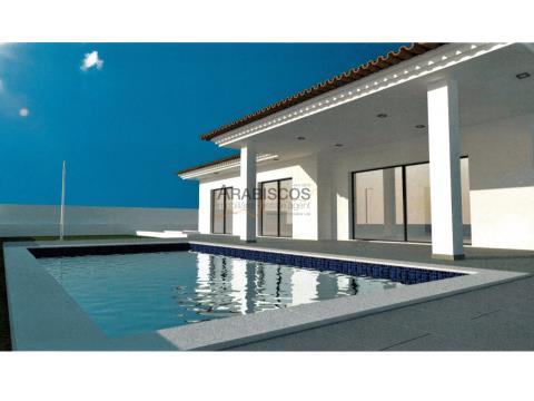 Parcela de terreno - Villa independienteT3 con piscina - Licencia para pagar - Sesmarias - Alvor - A