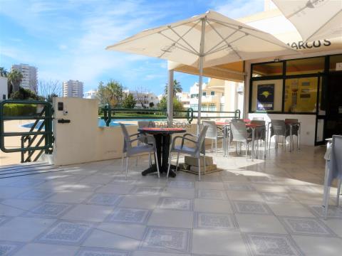 Bar Bistro - Vue sur la piscine - Grande terrasse - Alvor - Dunes - Algarve