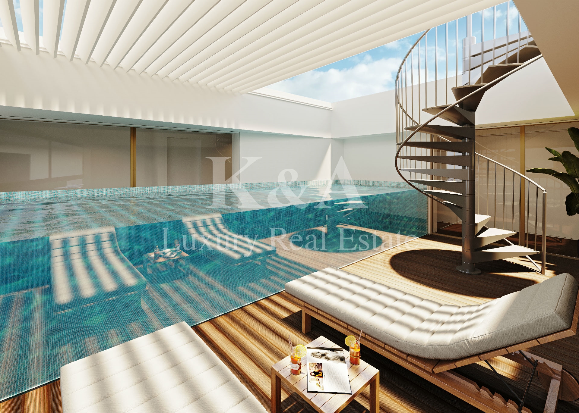 Penthouse T3 com piscina e rooftop