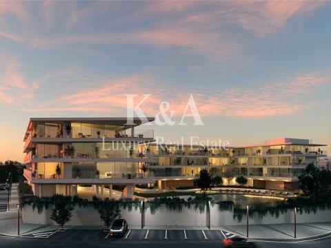 Apartamento T1 em novo condomínio privado em Vilamoura
