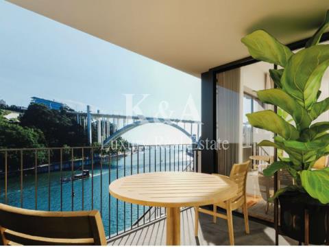 Apartamento T2 com vistas rio