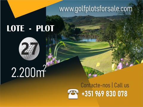 Plot of land number 27 for sale