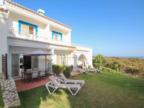 1/4 de moradia V2 com vista mar para venda no Palm Gardens resort, em Carvoeiro, Algarve