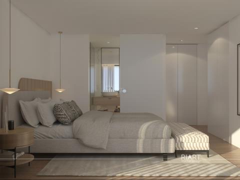 Apartamento de 2 habitaciones con balcón en Matosinhos-Sul