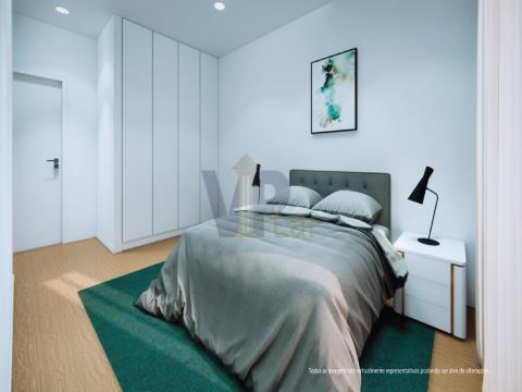 Apartamento T2 c/ varanda - NOVO - Maia